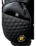 The No.8 Butter Golf Bag Black/carbon fiber accent