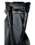 The No.8 Butter Golf Bag Black/carbon fiber accent