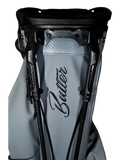 The No.8 Butter Golf Bag Grey/carbon fiber accent