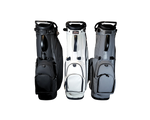 The No.8 Butter Golf Bag Black/carbon fiber accent