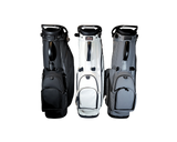 The No.8 Butter Golf Bag Black/carbon fiber accent